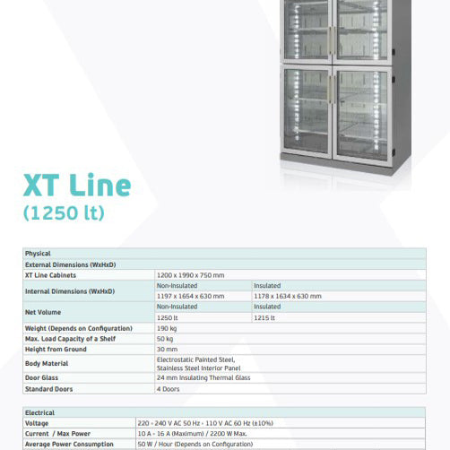 EMT Xtreme Series XT Line Auto Dry Cabinets