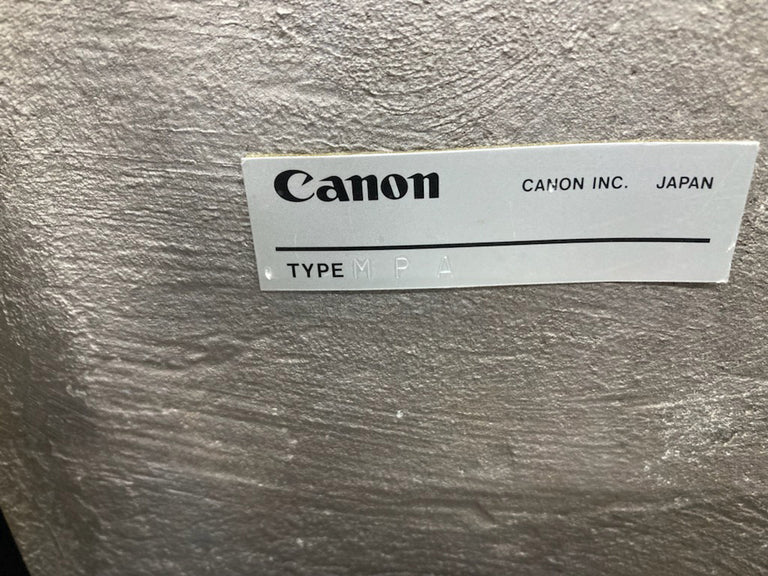Canon MPA 600 FA Projection Aligner