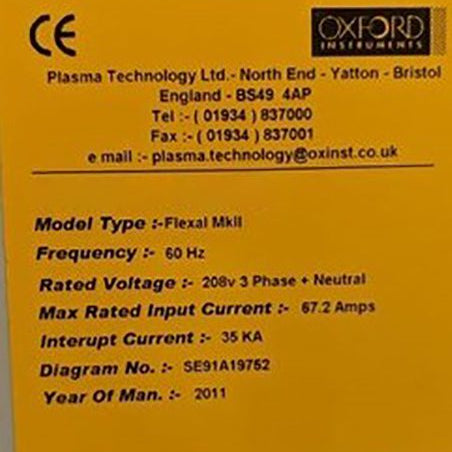 Oxford FlexAL MkII ALD (Atomic Layer Deposition)