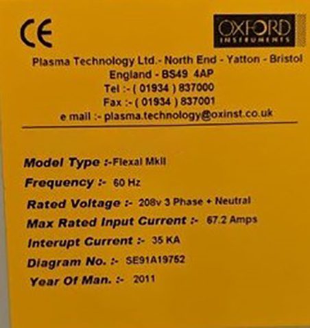 Oxford FlexAL MkII ALD (Atomic Layer Deposition)
