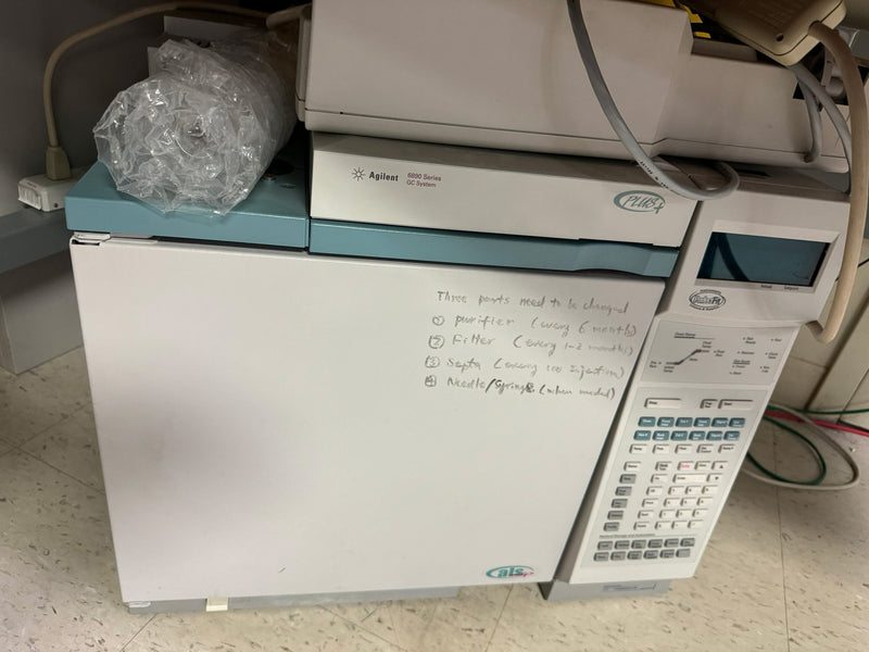 Agilent 6890 GC (Gas Chromatography)