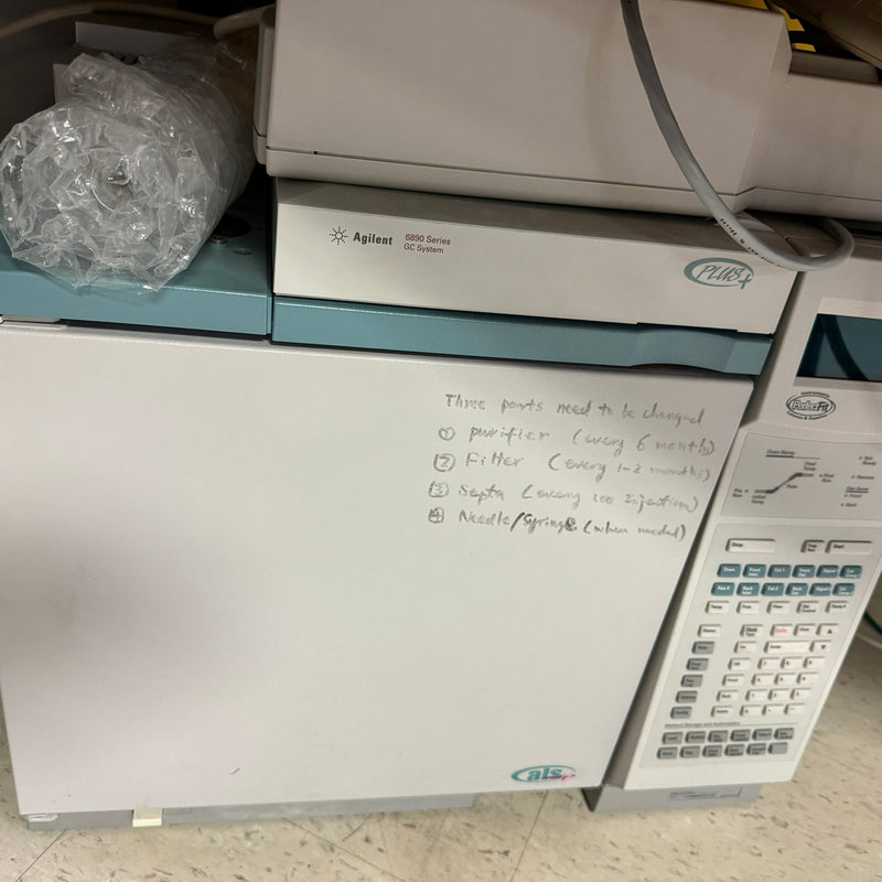 Agilent 6890 GC (Gas Chromatography)