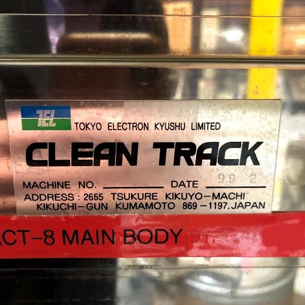 Tel Act 8 Coater / Developer Track