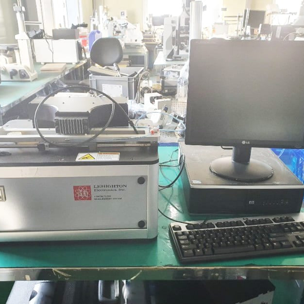 Lehighton 1510 EC Sheet Resistance Measurement