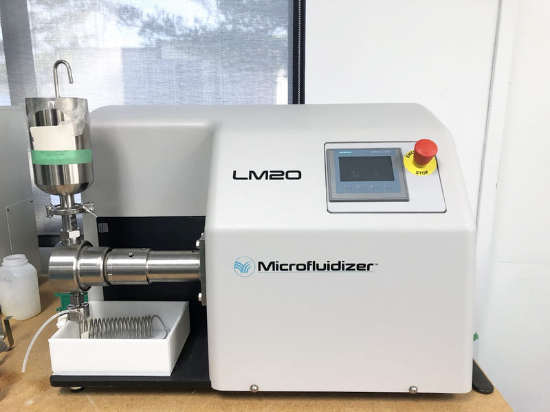 Microfluidics LM 20 Microfluidizer