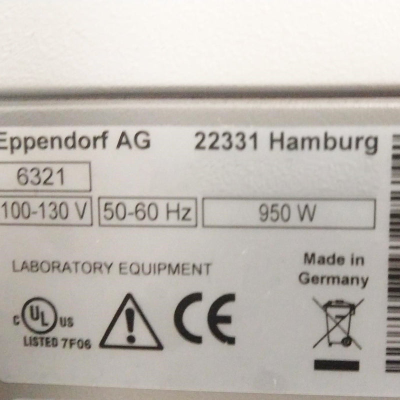 Eppendorf 6321 Mastercycler PCR Machine