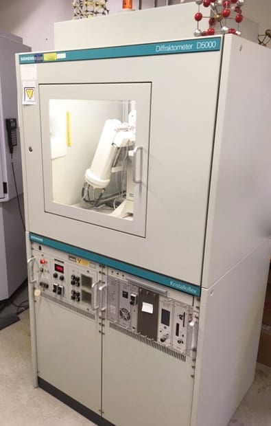 Siemens D 5000 Powder X-ray Diffractometer (XRD)