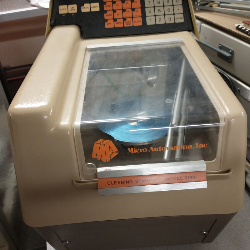 Micro Automation M 2006 Wafer Cleaner