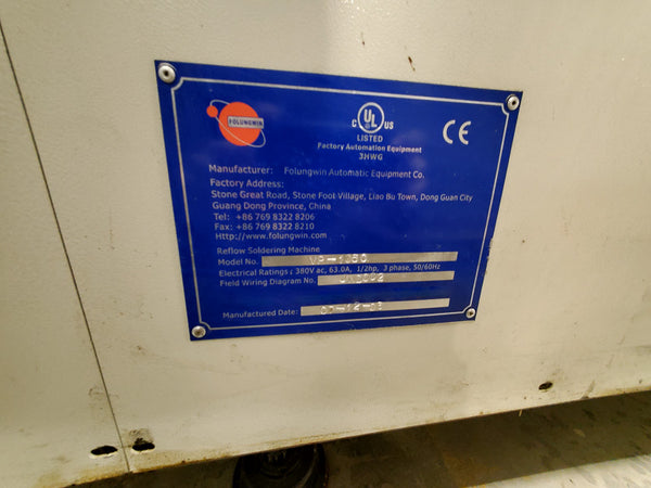 Folungwin VP 1060 Reflow Oven