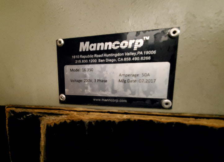 Manncorp 16.350 Wave Soldering Machine