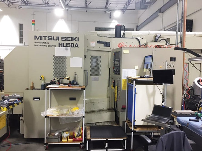 Mitsui Seiki HU 50 A Horizontal Machining Center