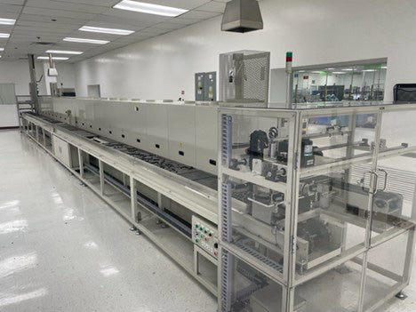 Koyo Continuous Mesh Belt Brazing Furnace