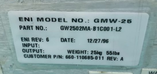 ENI GMW 2502