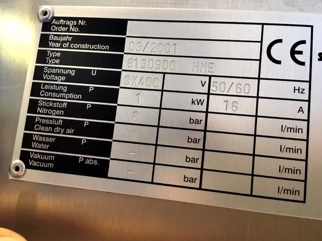 Hamatech HME 900 Chemical Wet Etch Photomask