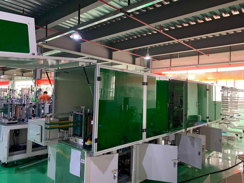 Han's Yueming Laser HL-KN 95 A Mask Production Line