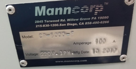 Manncorp CR 5000 F Reflow Oven