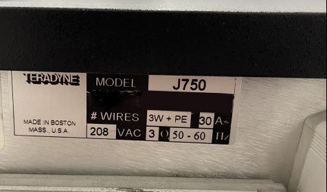 Teradyne J 750 Tester
