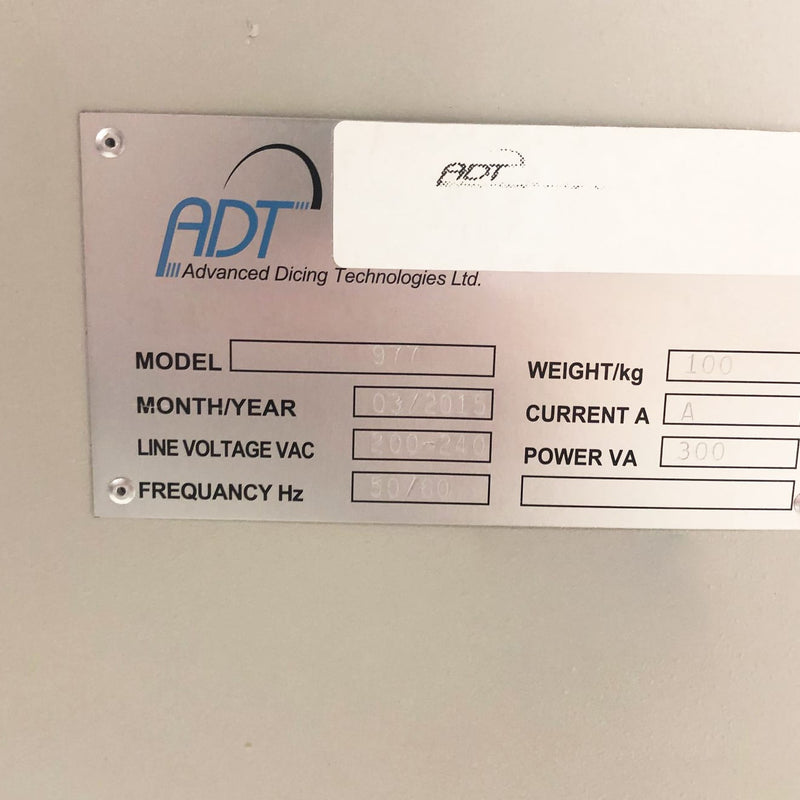 ADT 977 Wafer Washer