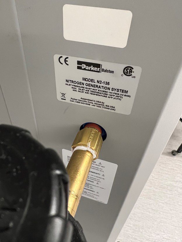 Parker Balston N 2 135 Nitrogen Generator