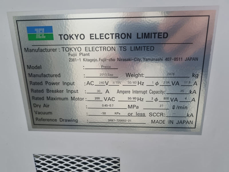 Tel Precio Automatic Wafer Prober