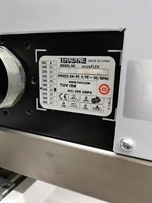 Teradyne MicroFlex Tester