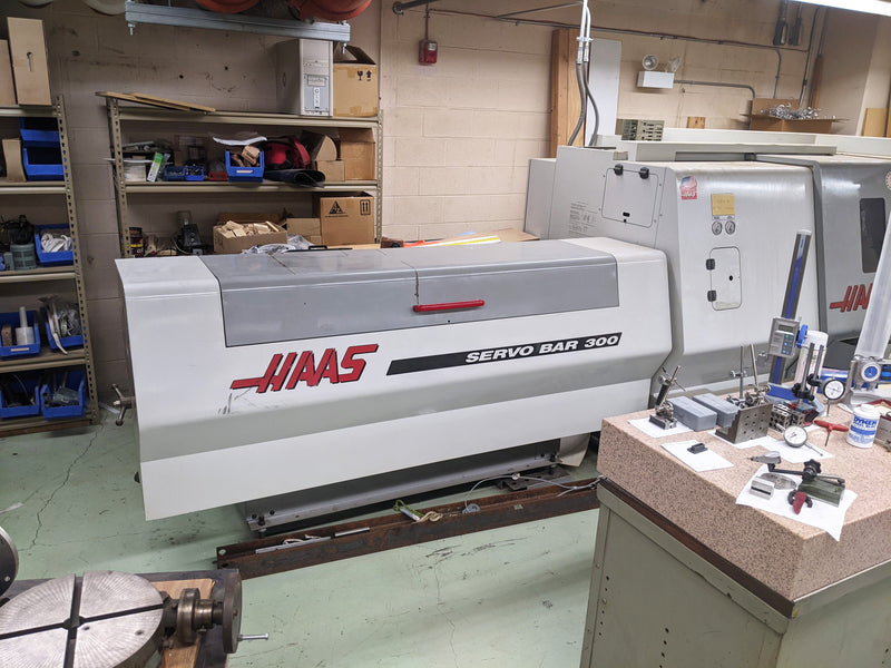 Haas Servo Bar 300 Bar Feeder