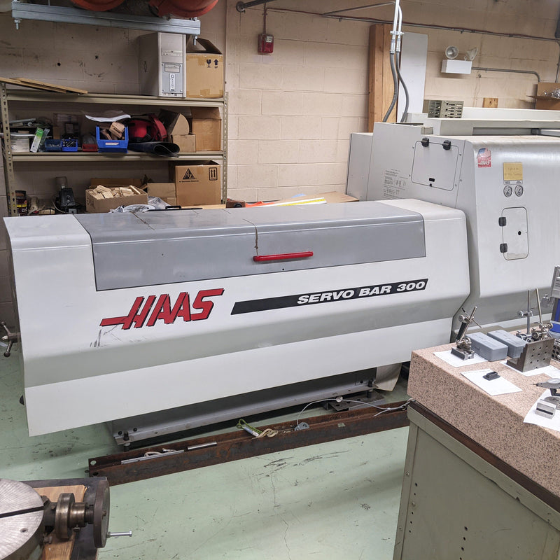 Haas Servo Bar 300 Bar Feeder