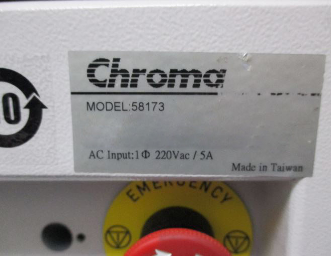 Chroma 58173 FC LED Flip Chip Tester
