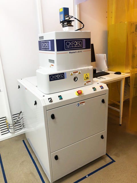 Oxford PlasmaPro NGP 80 RIE (Reactive Ion Etcher)