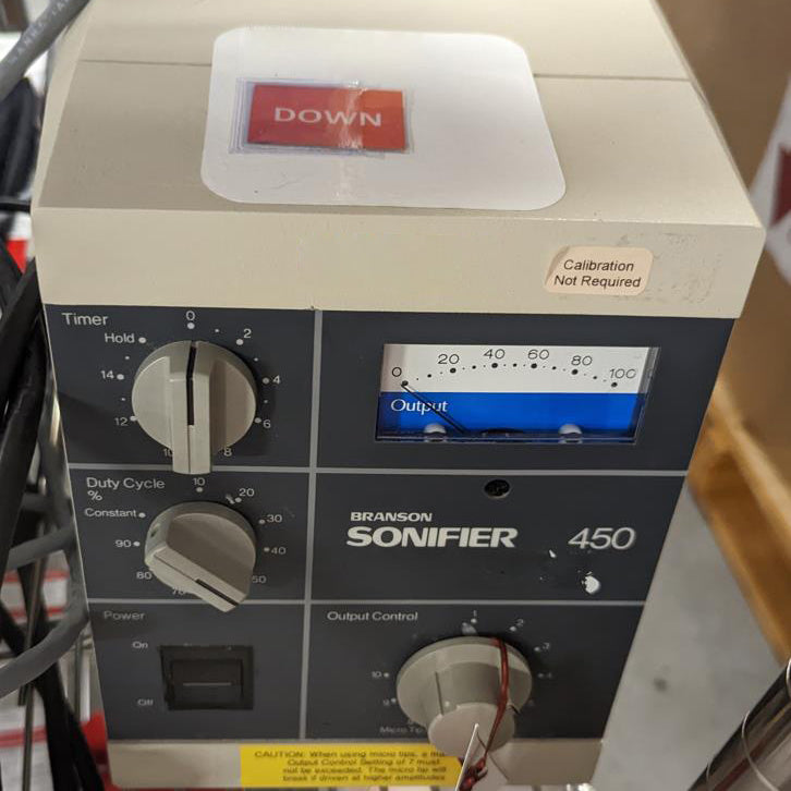 Branson Ultrasonics 450 Sonicator