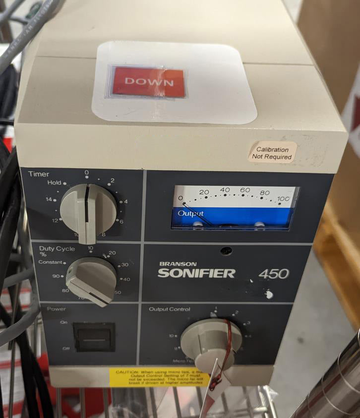 Branson Ultrasonics 450 Sonicator