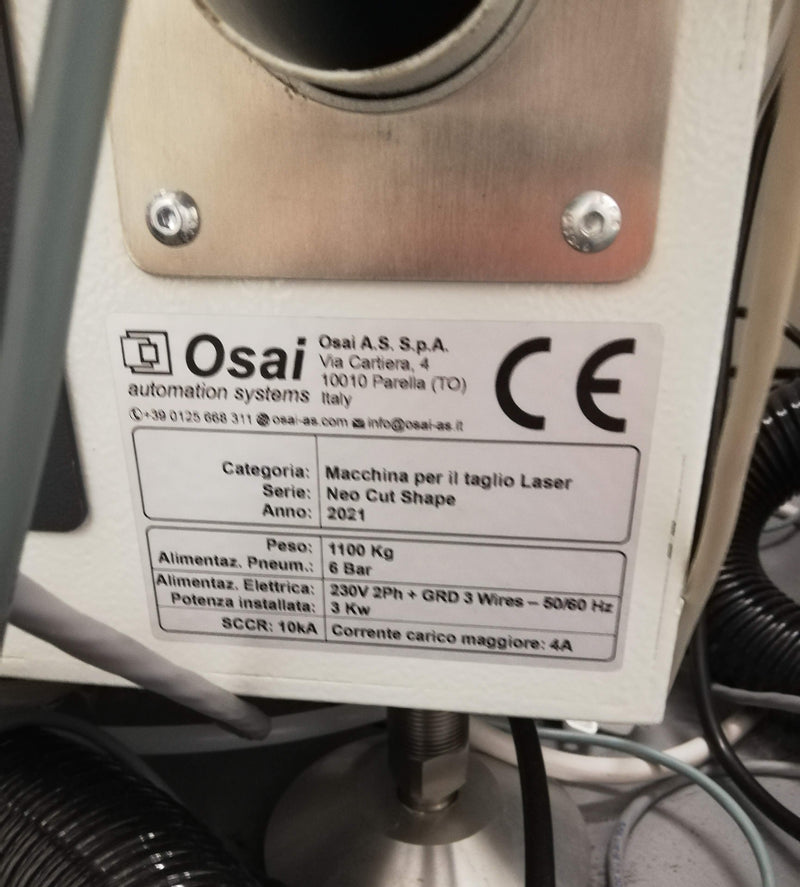 OSAI NeoCut Shape Laser Cutter