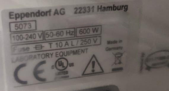 Eppendorf 5073 M Autosampler