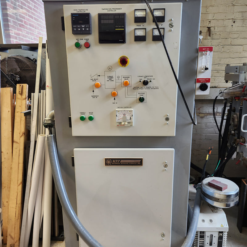 Materials Research Furnaces M-4 X 8 MDC C-1700 \G-G 2500 VG Vacuum Furnace