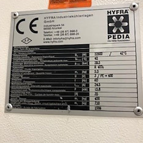 Hyfra Chiller