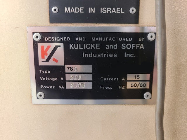 K&S 780 Dicing Saw