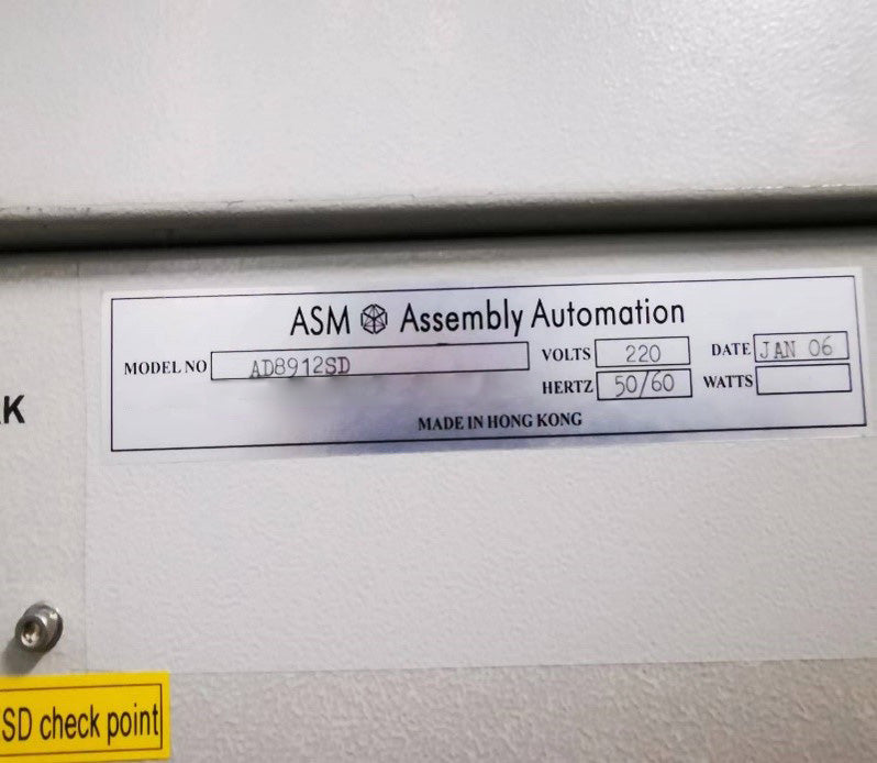 ASM AD 8912 Die Bonder