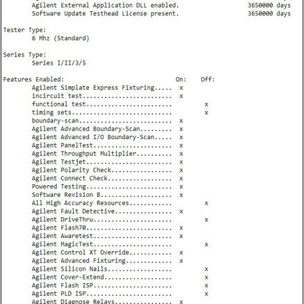 Keysight / Agilent 3070 Series 3 ICT (In Circuit Tester)