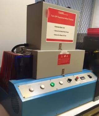 Loctite ZETA 7610 MPMA Light Cure Conveyor