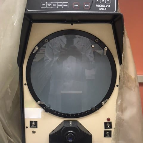 MicroVu H 14 Optical Comparator