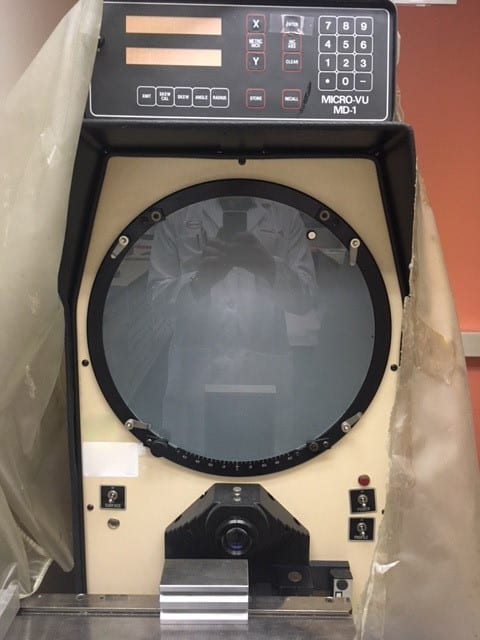 MicroVu H 14 Optical Comparator