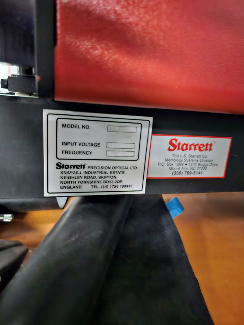 Starrett HE 350 Optical Comparator