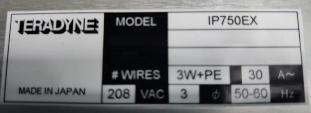 Teradyne IP 750 EX Image Sensor Tester