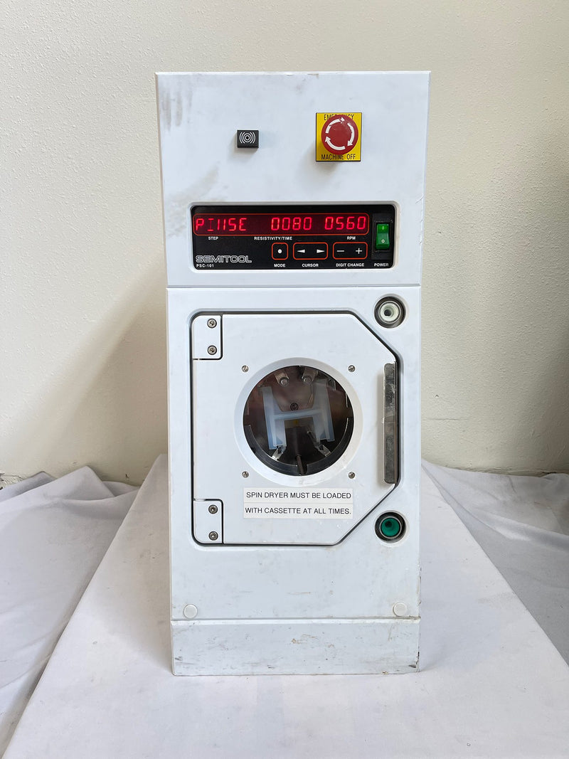 Semitool 240 S-3-1-E-ML SRD (Spin Rinse Dryer)