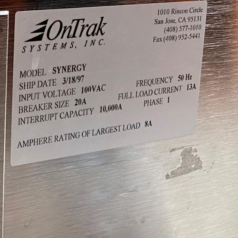 Ontrak Synergy Scrubber