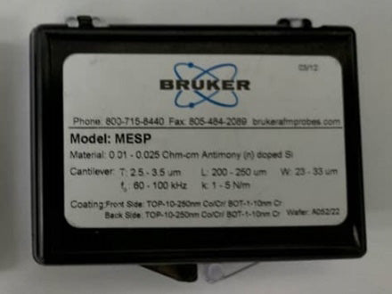 Bruker MESP Prober