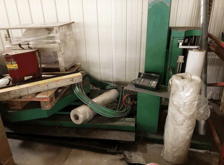 Scale and Wrapping Machine