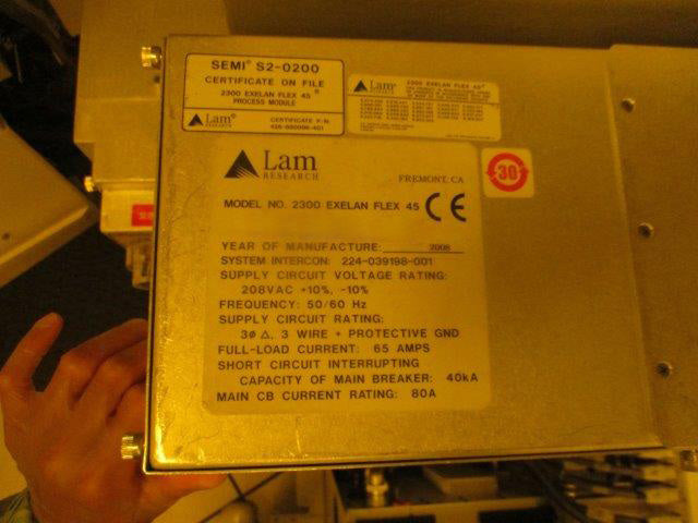 Lam 2300 Exelan Flex 45 Dielectric Etcher