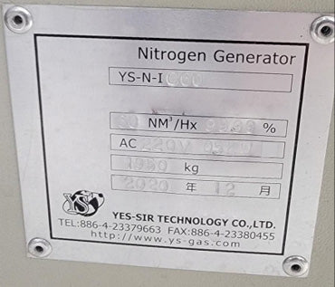 Yes Sir Technology YS-N-IC 60 Nitrogen Generator