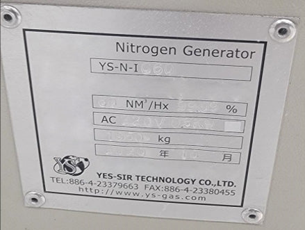 Yes Sir Technology YS-N-IC 60 Nitrogen Generator
